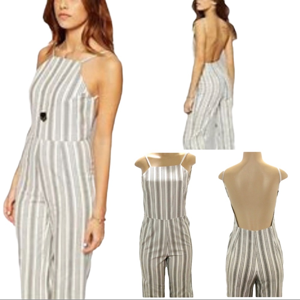 ASOS Petite backless jumpsuit